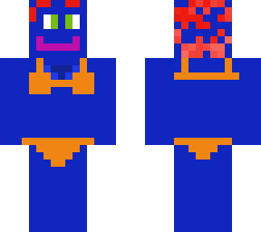 weird random blue guy
