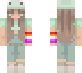 (not my skin) edited frog skin with ******* flag