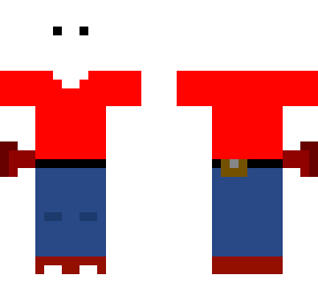 basic skin template (with skin colours)