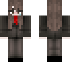 black suit