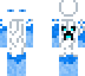 blue ender man
