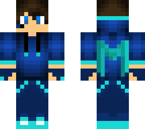 blue gamer boy
