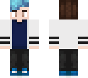 blue hair guy