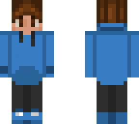 blue hood guy