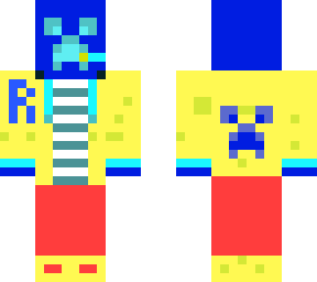 blue rockstar creeper