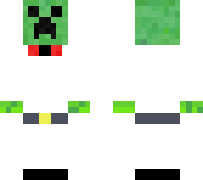 creeper in white suit
