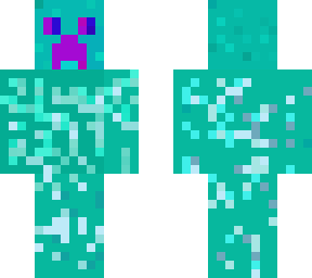 cyan creeper