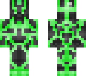 dark green steve!!