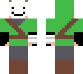 dream vs technoblade animation skin (injured condition)