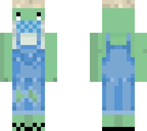 farmer frog with mask