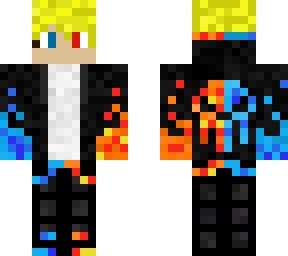 fire and ice blond wizard