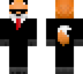 fox ina suit