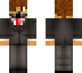 gas mask with tux