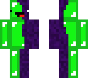 half green skeppy & half obsidian