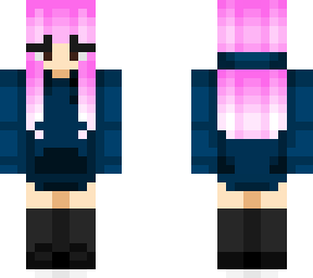 himari with pink hair