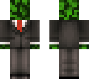 leaf with tux