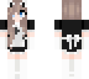 little kitty maid