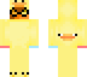 me in a duck suit