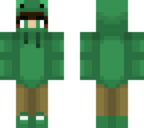 me in frog outfit