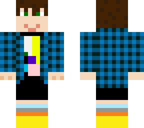 me with flannel and tshirt