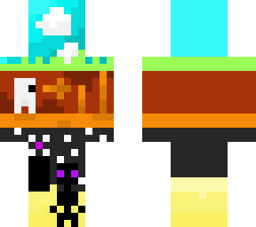 minecraft pixel art (front only)