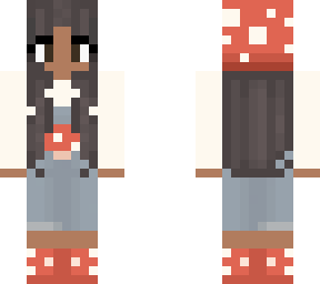 mushroom overalls