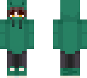 my skin with frog hoodie