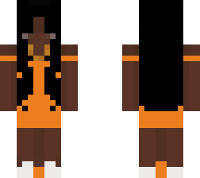 orange dress edit