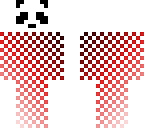 panda red fade