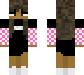 pink checkered shirt