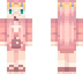 pink fish girl