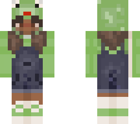 poc frog outfit w/ overalls