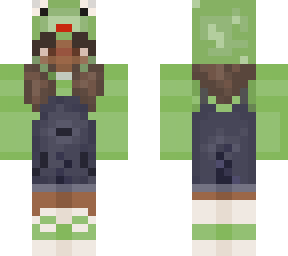 poc frog outfit w/ overalls but classic and fixed :o