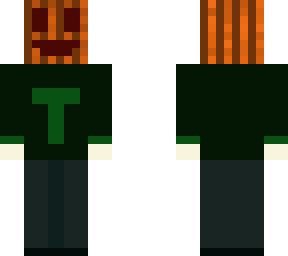 pumpkin person