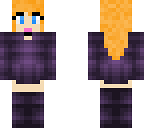 purple girl