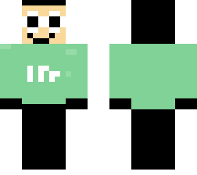 quackity with cloud glasses and green hoodie