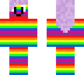 rainbow skin