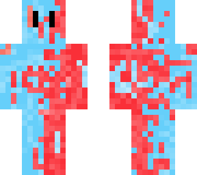 red & blue