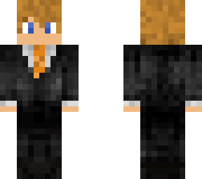 suit with something underneath
