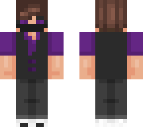 suspicious purpley masked boy