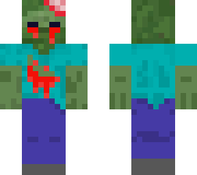 zombie with braindamage