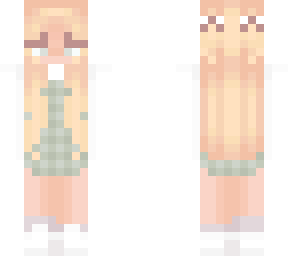 aesthetic blonde green