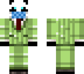 bamboo panda wit mask