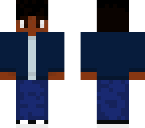 blue jacket