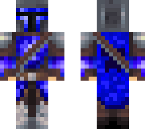 blue mandalorian