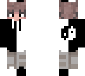 boy white and black