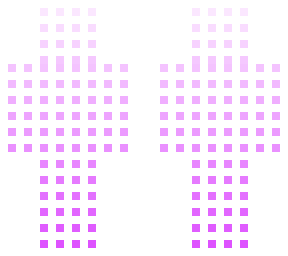 checkerd purple