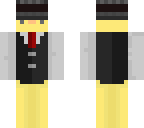 chick in vest and fedora