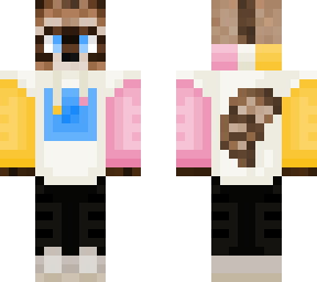 color block raccoon