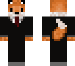 fox in tux